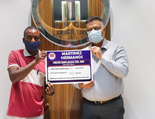 Empleados del mes, dando buen ejemplo